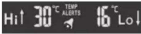 ADE WS 1503 - Temperature alert - 2