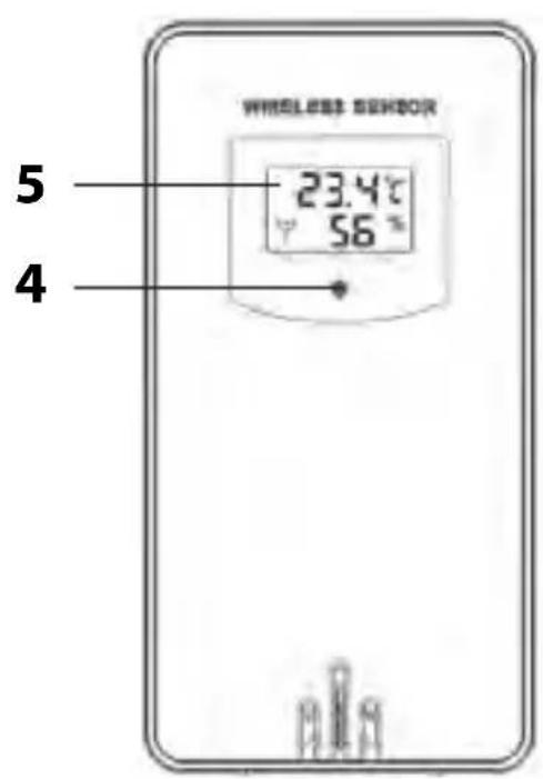 ADE WS 1503 - Funk-Außensor - 1