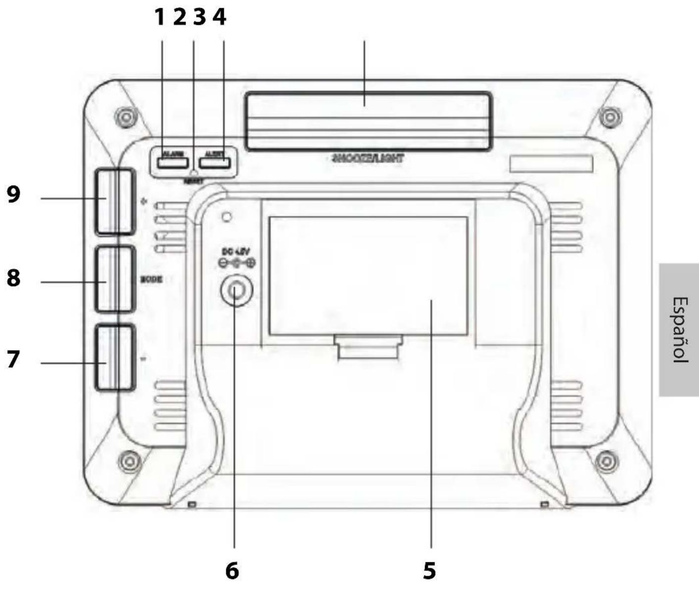 ADE WS 1503 - Vista trasera - 1