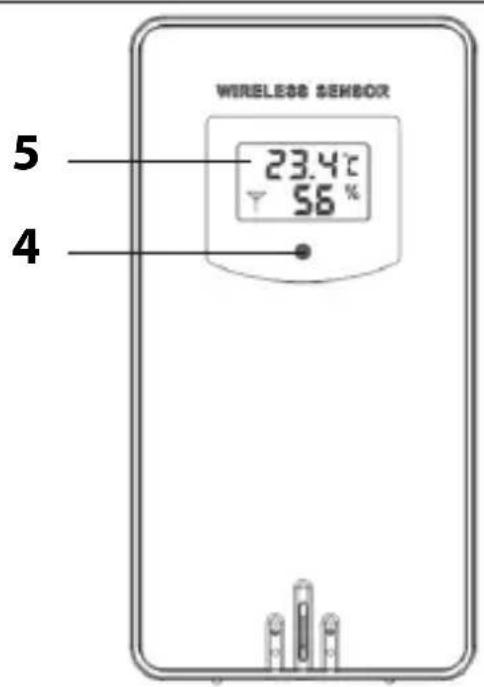 ADE WS 1502 - Sensore esterno senza fili - 1