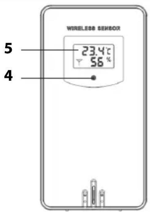 ADE WS 1502 - Funk-Außensensor - 1