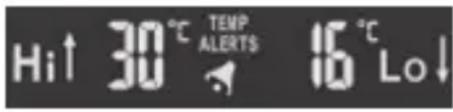 ADE WS 1502 - Temperature alert - 2