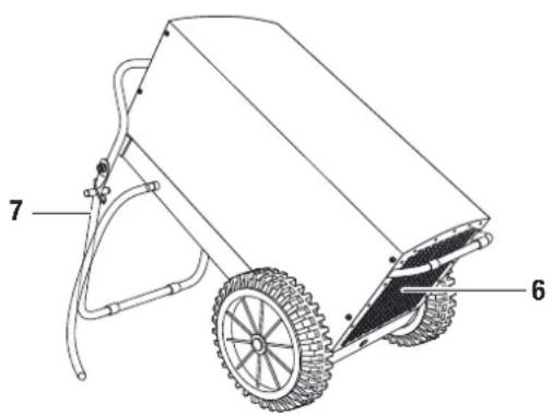 TROTEC TTK 800 - Beschrijving van het apparatus - 2