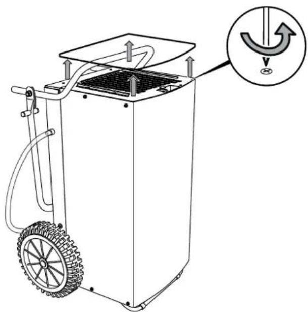 TROTEC TTK 800 - Innenreinigung mittels Druckluft - 3