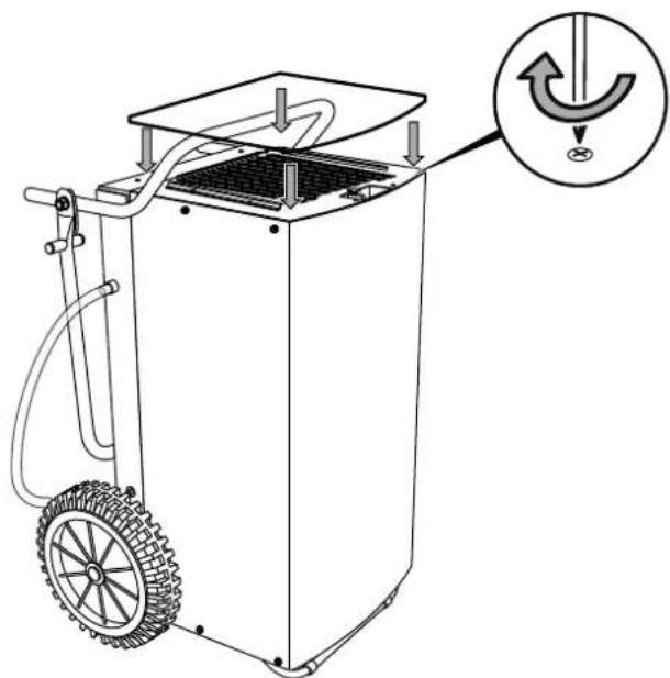 TROTEC TTK 800 - Innenreinigung mittels Druckluft - 2