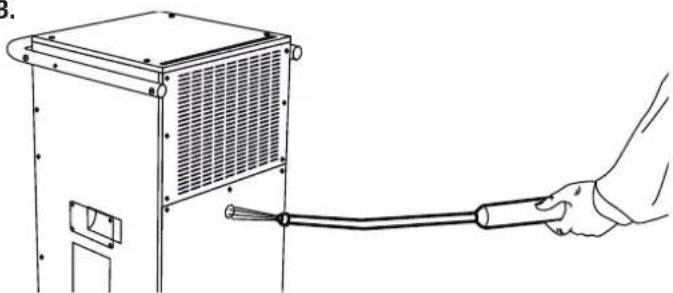 TROTEC TTK 400 - Reinigung der Luftinlasse und des Luftfilters - 2