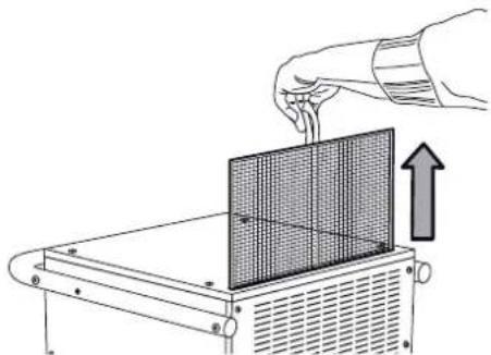 TROTEC TTK 400 - Hava girislerinin ve hava filtresinin temizlenmesi - 1