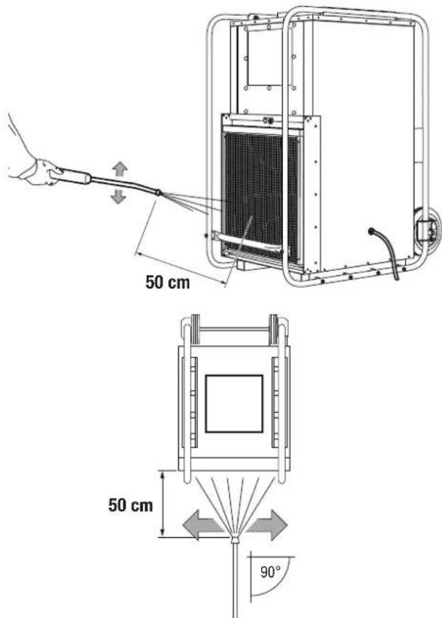 TROTEC TTK 1500 - Reinigen van de luchtinlaten en het luchtfilter - 3