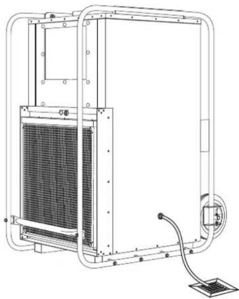 TROTEC TTK 1500 - Leggen van de condensafvoerslang Opmerking: - 2