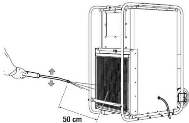 TROTEC TTK 1500 - Hava girislerinin ve hava filtresinin temizlenmesi - 3