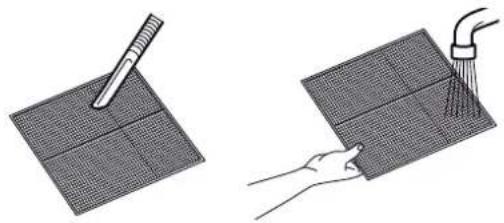 TROTEC TTK 1500 - Cleaning the air inlets and the air filter - 4