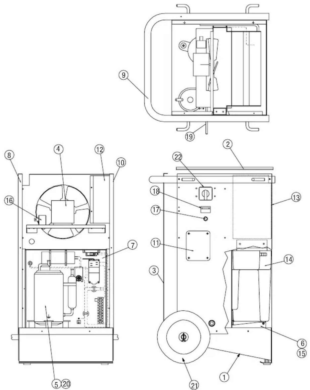 TROTEC TTK 200 - plÈces Détachées - 1
