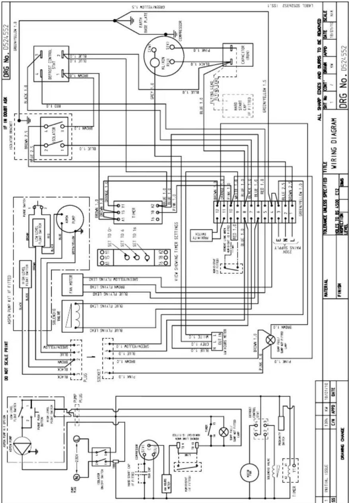 TROTEC TTK 200 - Schéma électrique - 1