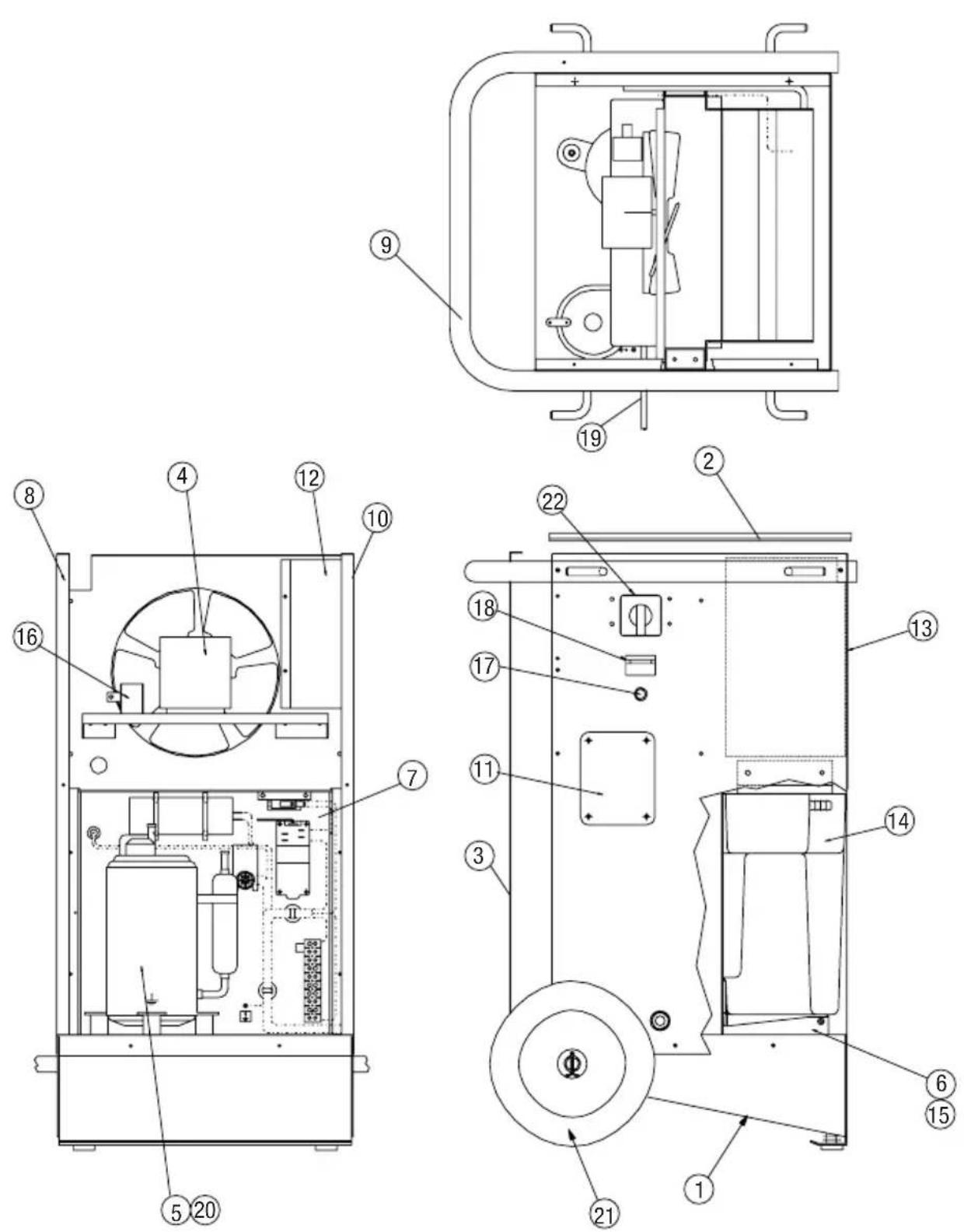 TROTEC TTK 200 - Elektrischer Schaltplan - 2