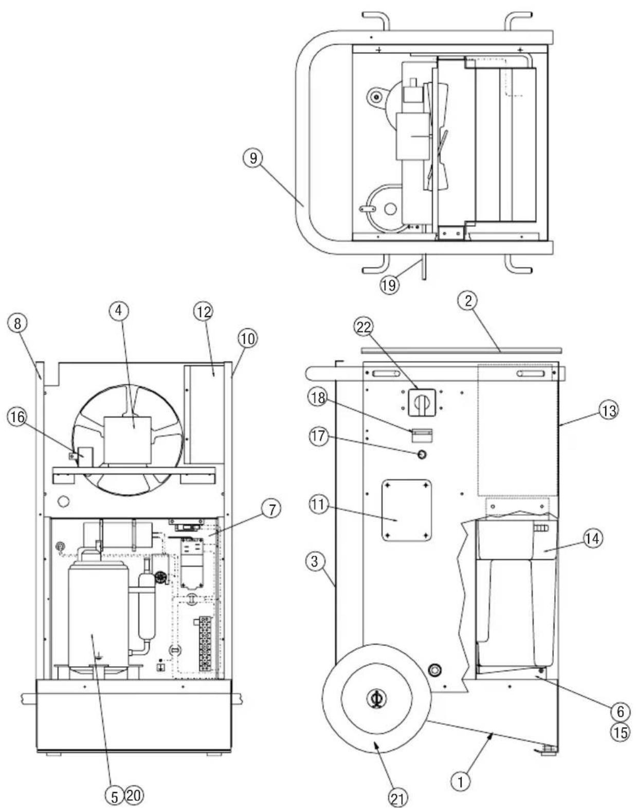 TROTEC TTK 200 - Elektrik devre şeması - 2