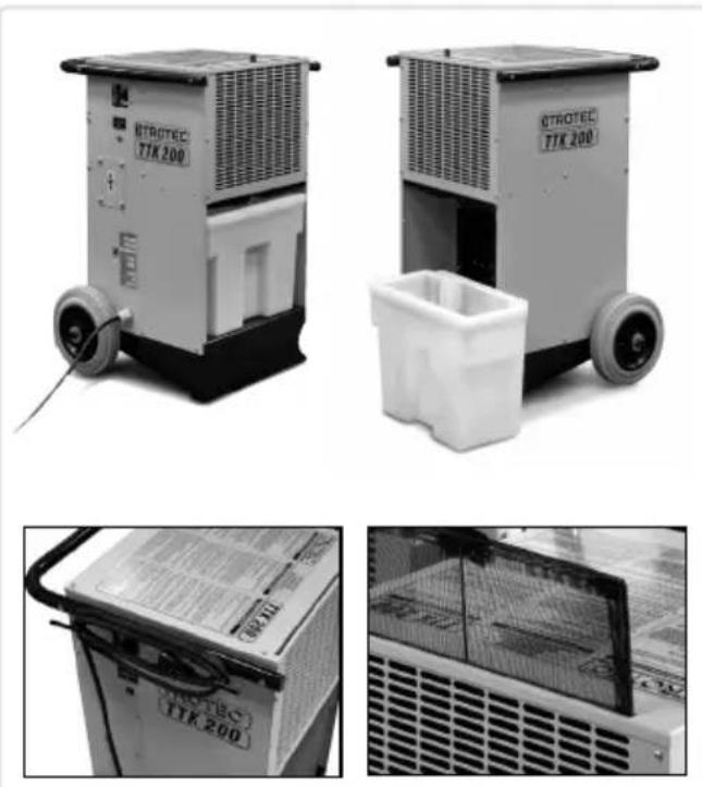 TROTEC TTK 200 - Cihazın görünümü - 1