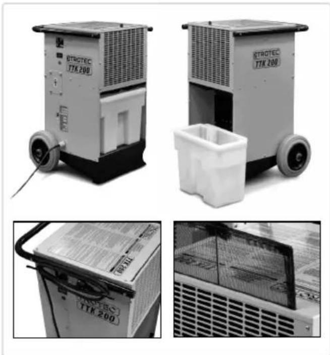 TROTEC TTK 200 - Description de l'appareil - 1
