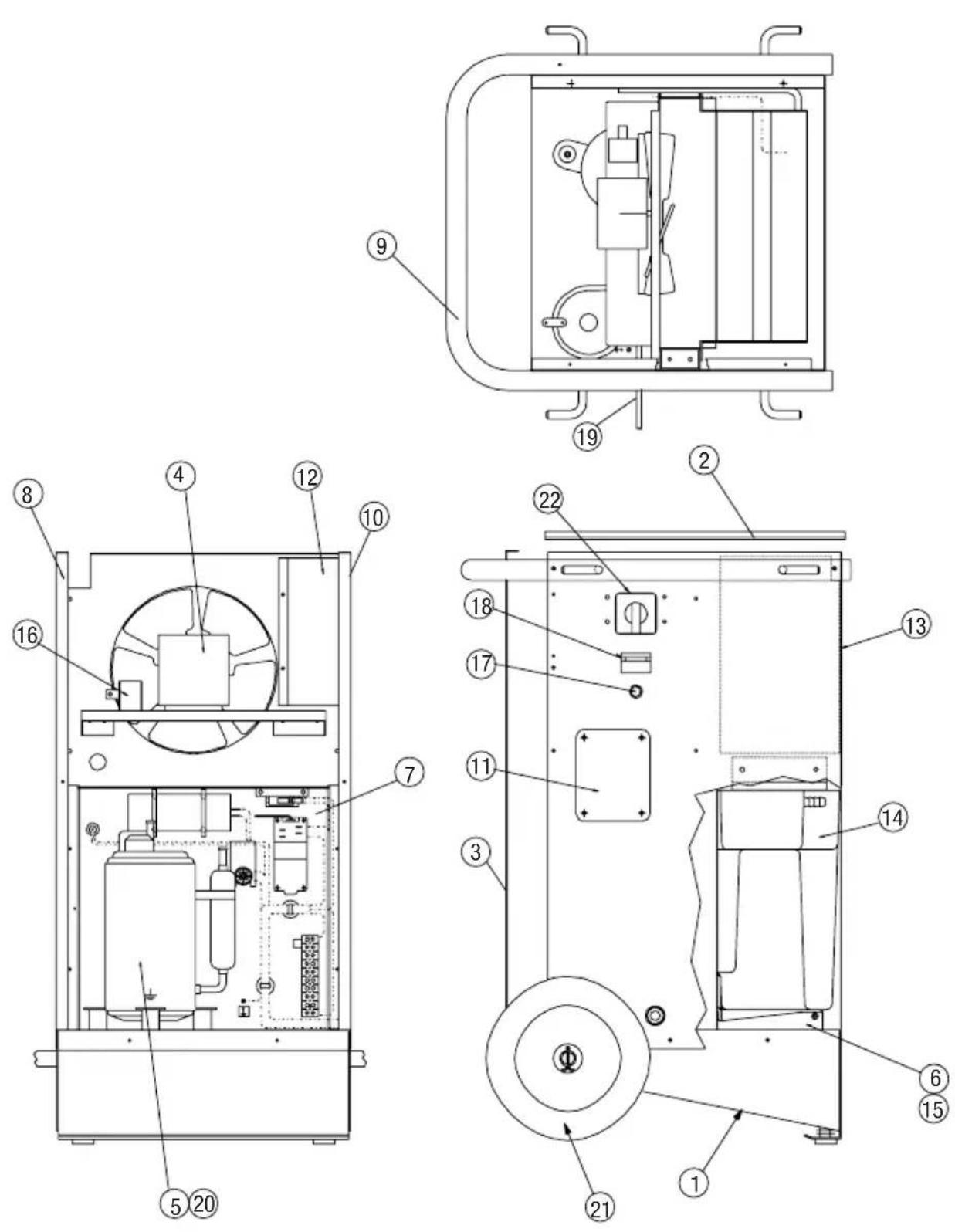 TROTEC TTK 200 - spare parts - 1