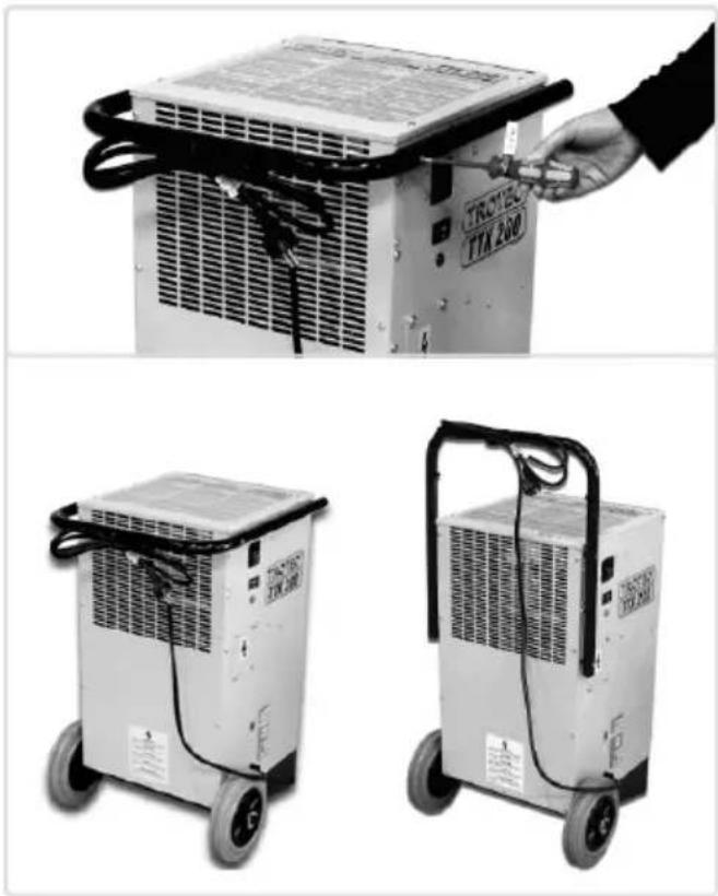 TROTEC TTK 200 - Continuous operation with external condensate connection: - 1