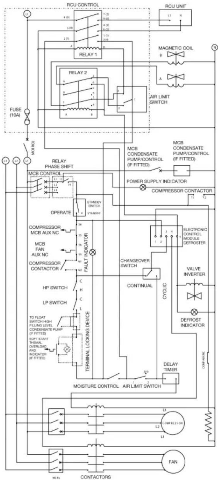TROTEC DH 600 - Circuit Diagram DH 150 - 4
