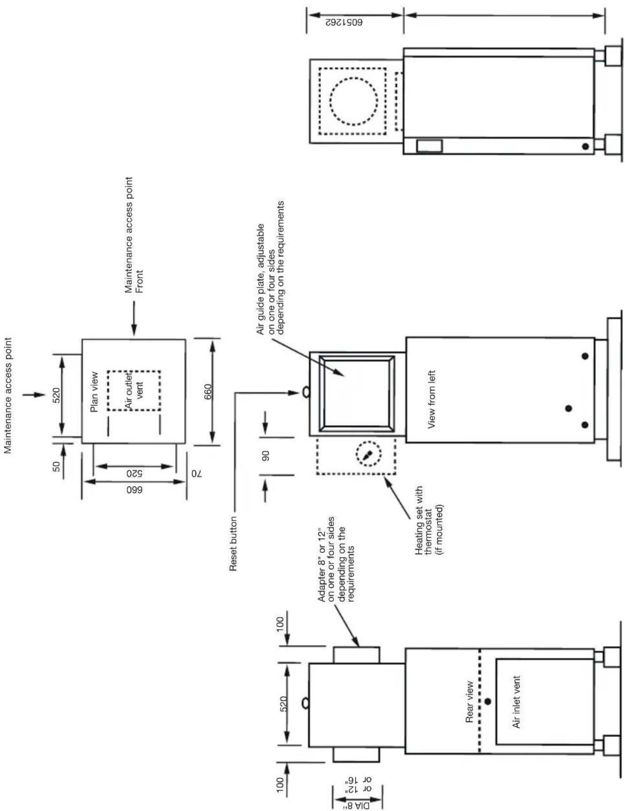 TROTEC DH 600 - Dehumidifier DH 300 - 3