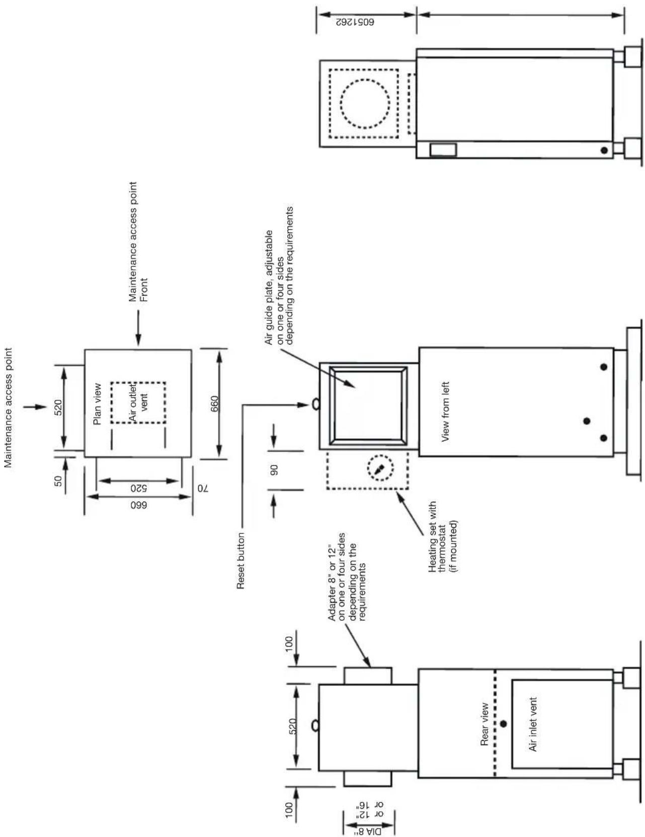 TROTEC DH 150 - Dehumidifier DH 300 - 9