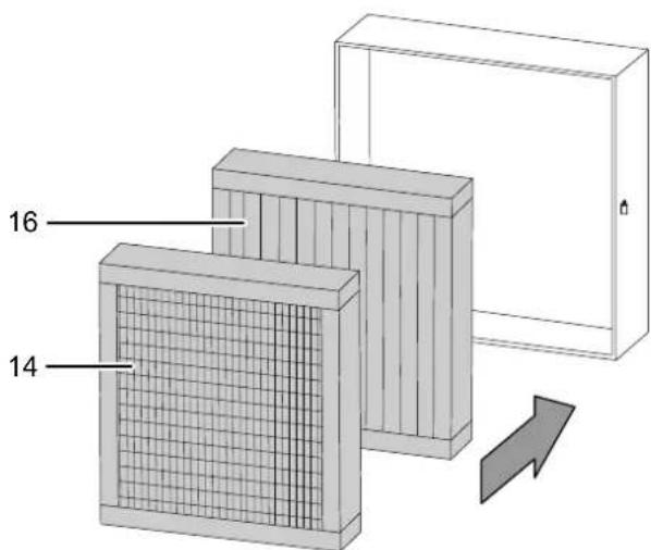 TROTEC TAC 3000 - SCATOLA 1: SCATOLA PREFILTRI - 1