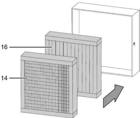 TROTEC TAC 1500 - BOKS 1: FORFILTERBOKS - 1