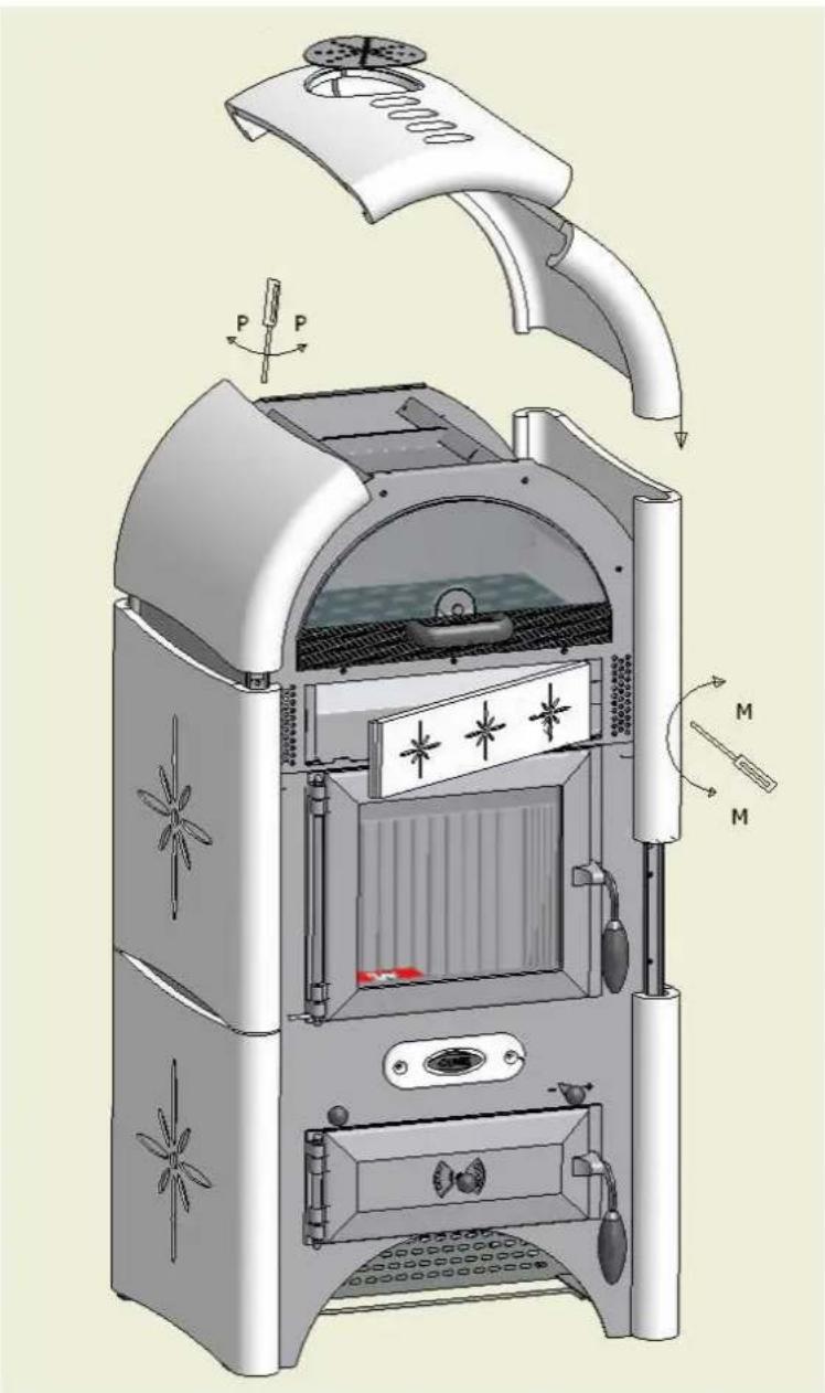 Cadel Sole - MONTAGGIO MAIOLICHE (MODELLO SOLE) - 2