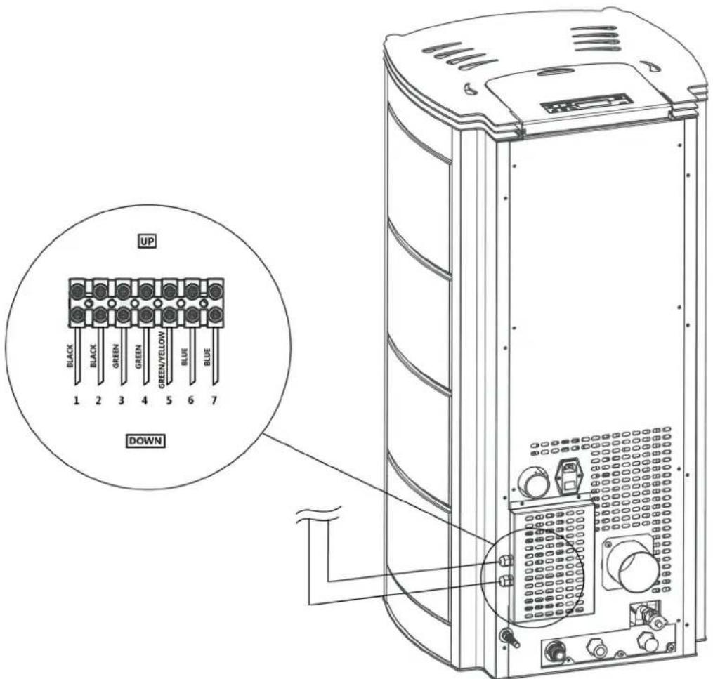 Cadel Idron 22 - RACCORDEMENT THERMOSTAT EXTERIEUR (E) - 1