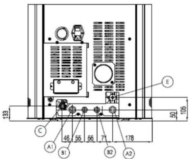 Cadel Ibis 22 H2O - SCHEMA RACCORDEMENT POELE HYDRO EQUIPEE DU KIT DE PRODUCTION D'EAU - 2