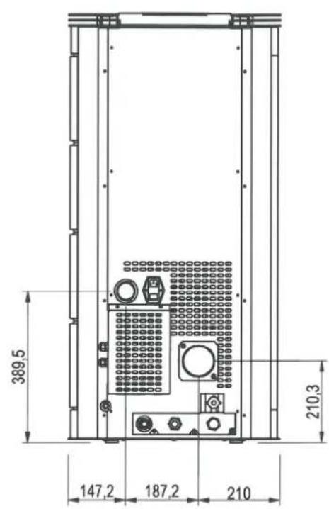Cadel Aquos 15 - DIMENSIONS - 2