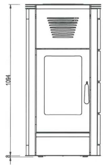 Cadel Aquos 15 - DIMENSIONS - 1