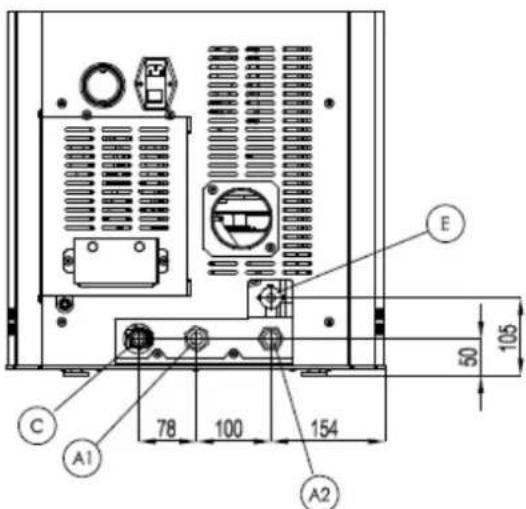 Cadel Aquos 22 H2O - SCHEMA DE RACCORDEMENT POELE HYDRO (IBIS 11 / IDRON 11) - 1