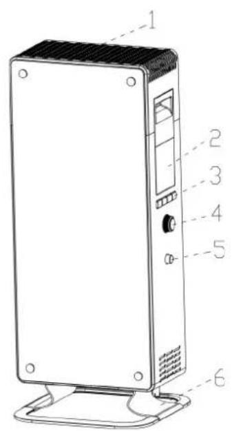 MILL ABH1500DN - Description du radiateur - 2