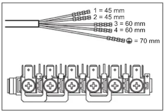Leonard LHN1310X - Klemmenplaat aansluiten - 1