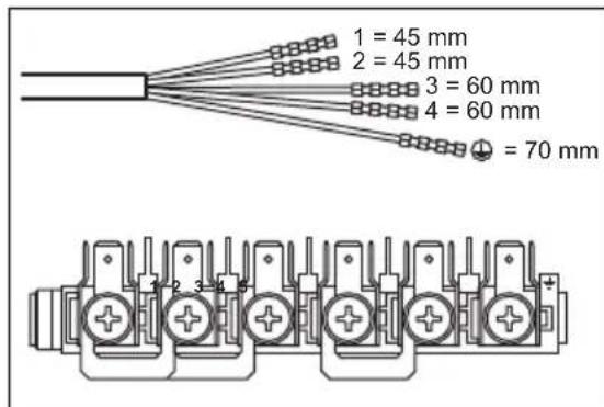Leonard LHN1310X - Connecting the terminal board - 1