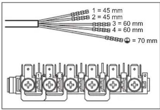 Leonard LHN1111X - Klemmenplaat aansluiten - 1