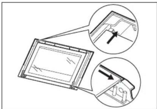 Leonard LHN1110X - Reinigen der Backofentür - 10