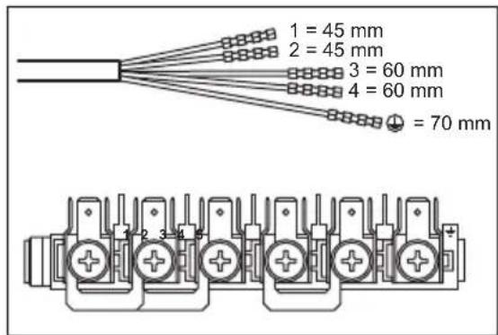 Leonard LHN1110X - Connecting the terminal board - 1