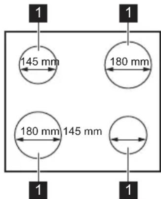 Leonard LEM6001E - Cooking surface layout - 1