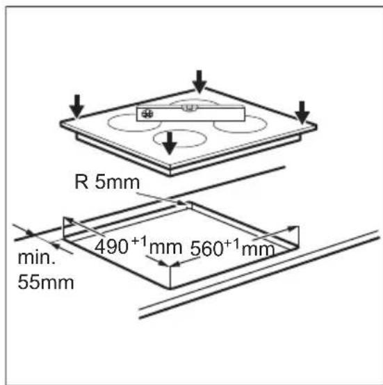 Leonard LES6000F - Tables de cuisson intégrées - 1