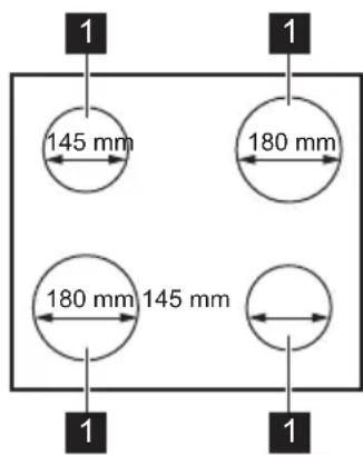 Leonard LEM6000E - Cooking surface layout - 1