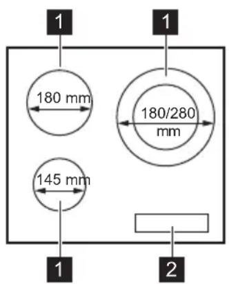 Leonard LAI6030A - Description de la table de cuisson - 1