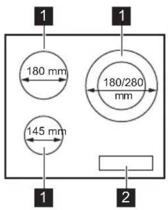 Leonard LAI6030A - Cooking surface layout - 1