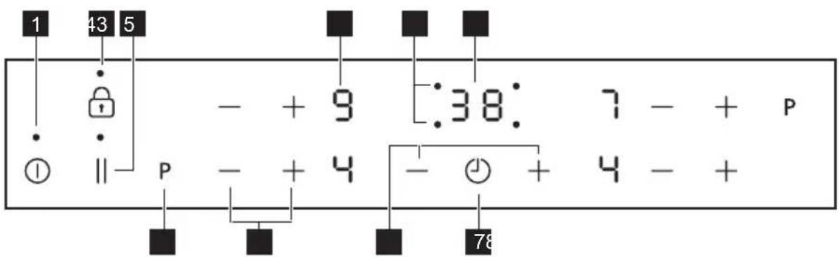 Leonard LAI6000F - Bedieningspaneel lay-out - 1