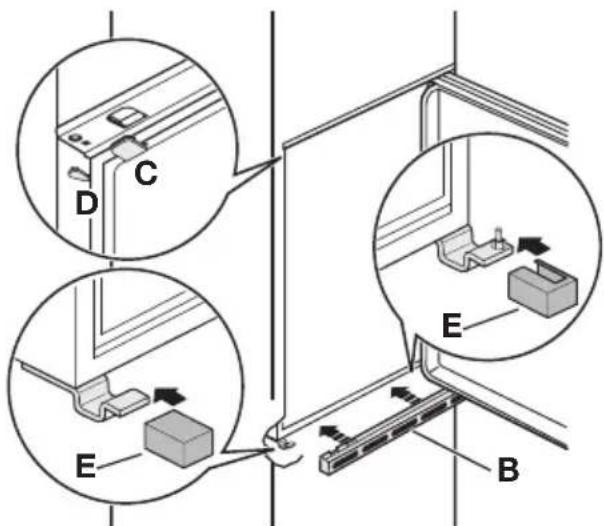 Leonard LKT1441 - Installing the appliance - 6