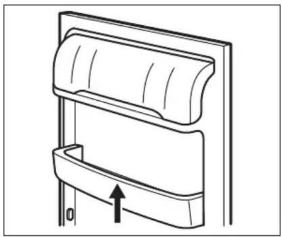 Leonard LKG1841 - Positioning the door shelves - 1