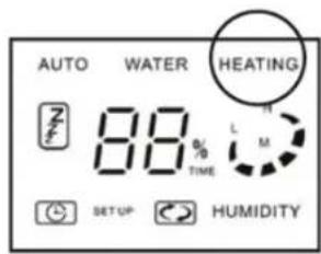 KONIG HCAH50 - 'On' or 'off' for humidifying with warm mist operation - 1