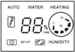KONIG HCAH50 - Réglage du début de vaporisation - 1